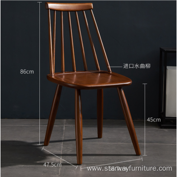 Modern Original Beech Wood Windsor Style Dining Chair